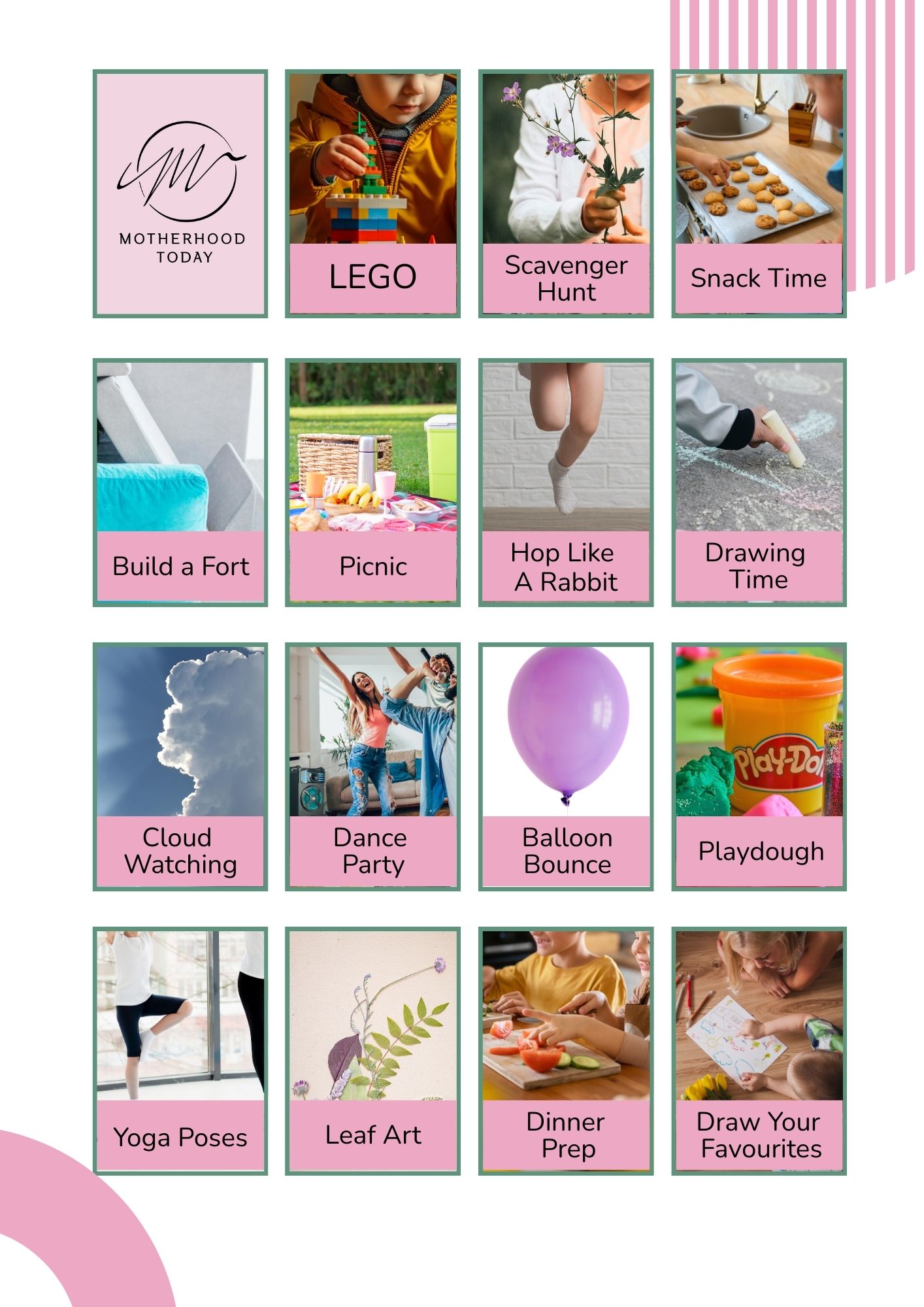 Bingo Card Freebie